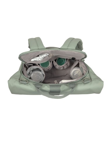 Sac à Dos à Langer Rolltop Up Vert d'Eau