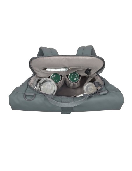 Sac à Dos à Langer Rolltop Up Gris Bleu Anthra