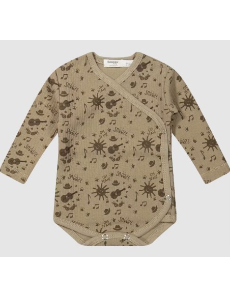 Body Croisé à manches longues Hazel Guitar