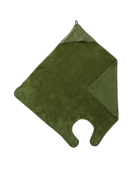 Cape de Bain Tablier Vert Fougère