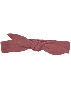Bandeau Extensible en Gaze de Coton Marsala 2