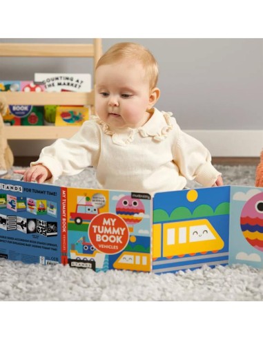 Livre pour bébé Noir et Blanc et Couleurs vives...