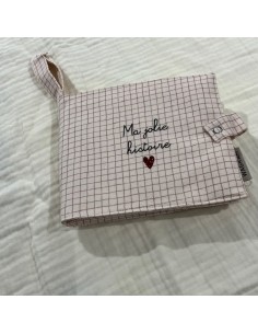 Album photo en Tissu - Gaze à Petits Carreaux - Ma Jolie... 2