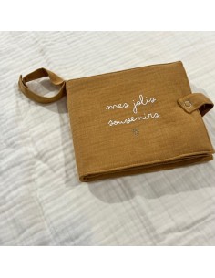 Album photo en Tissu - Gaze Noisette - mes jolis souvenirs 2