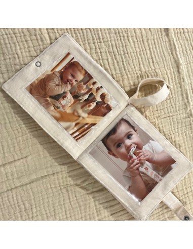 Album photo en Tissu - Gaze Petits Cœurs - mon...