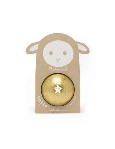 Ballon Pailleté Doré Mouton 10 cm - Ratatam