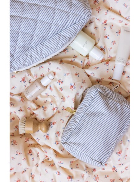 Petite Trousse de Toilette - Blue Stripes