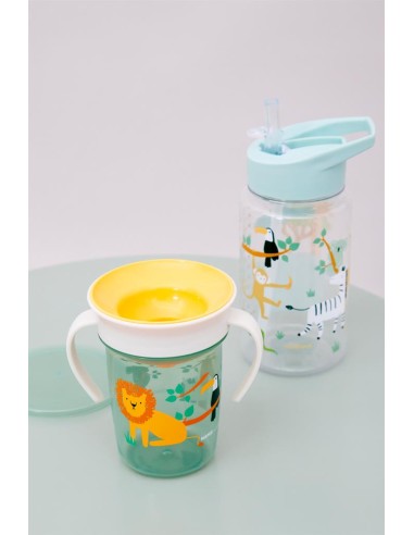 Tasse 360 - Gobelet 360° Anti Déversement - Jungle