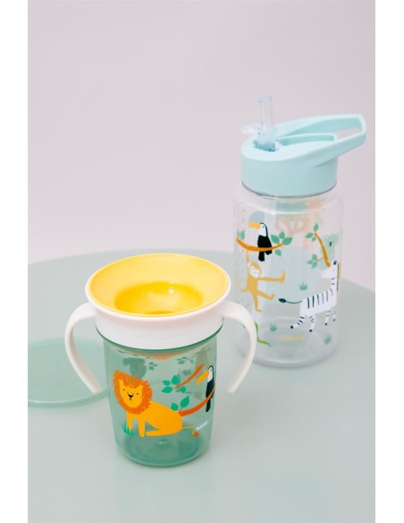 Tasse 360 - Gobelet 360° Anti Déversement - Jungle