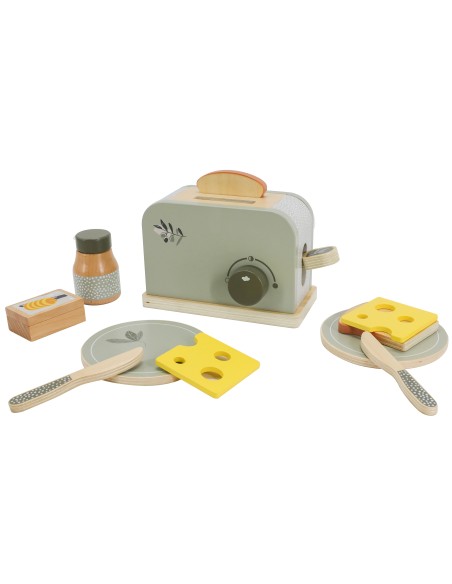 Grille Pain en Bois Olive - Label Label