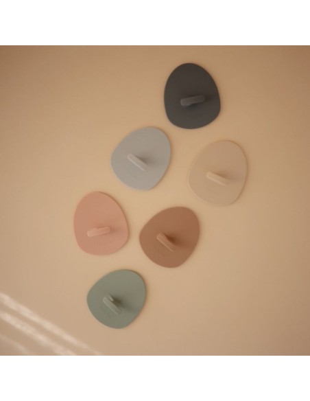 Lot de 2 Brosses en Silicone Pour Croûtes de Lait - Sable & Cambridge Blue