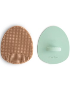 Lot de 2 Brosses en Silicone Pour Croûtes de Lait - Sable...