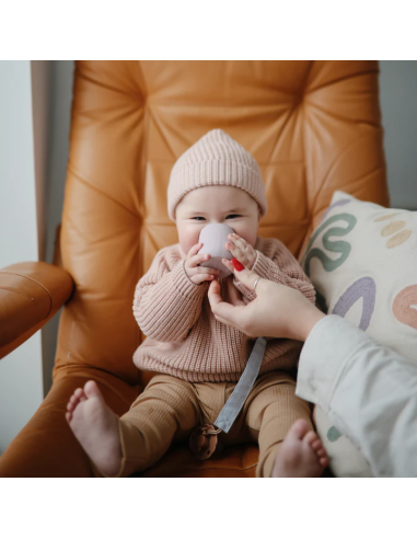 Mini Gobelet d'apprentissage en silicone souple...