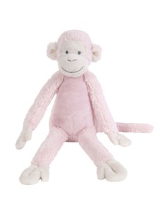Peluche Singe Mickey Rose