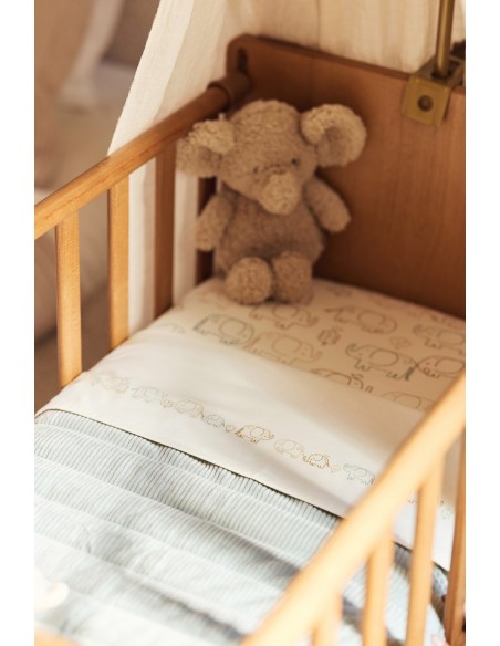 Peluche Eléphant Beige