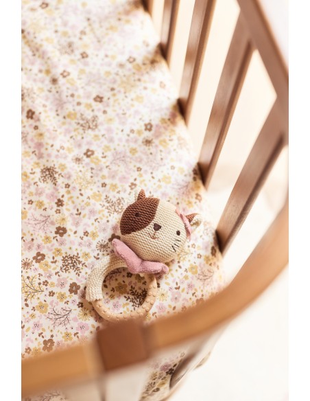 Hochet anneau de dentition Chat Jill