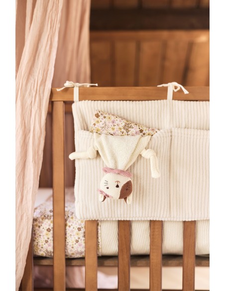 Doudou attache-tétine Chat Jill