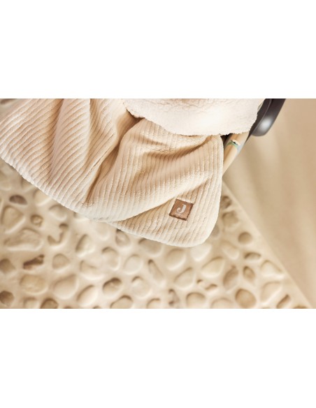 Nid d'ange Chancelière Cloudy Rib Oatmeal