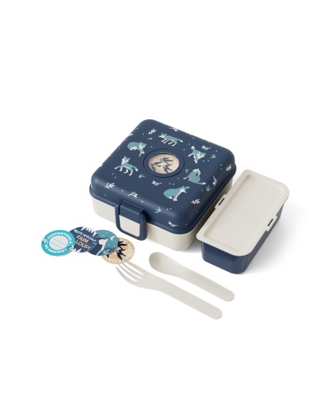 Boîte à Goûter Boîte à Sandwich SnackyWolf