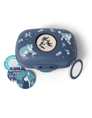 Boîte à Goûter MB Gram Bleu Wolf