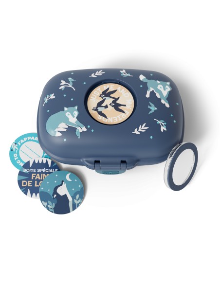 Boîte à Goûter MB Gram Bleu Wolf