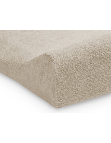 Housse de Matelas à Langer Éponge Beige Nougat