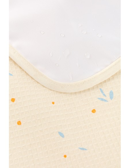 Matelas à Langer de Voyage Mozart imperméable Nid d'Abeille Orange Cherries