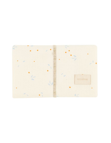Matelas à Langer de Voyage Mozart imperméable Nid d'Abeille Orange Cherries