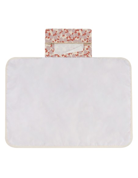 Matelas à Langer de Voyage Mozart imperméable Nid d'Abeille Mauve Sakura