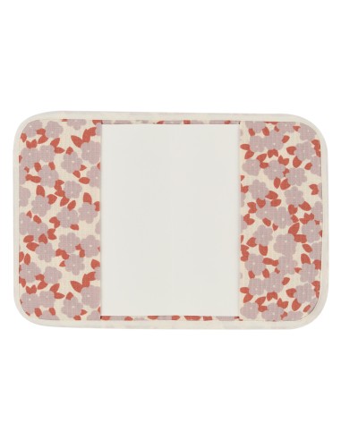 Protège-carnet de Santé Nid d'Abeille Mauve Sakura