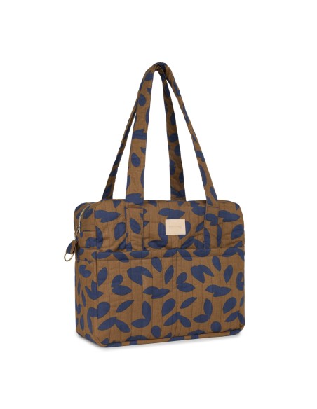 Sac à Langer Hyde Park Blue Leaves