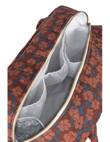 Sac à Langer Hyde Park Maroon Poppies