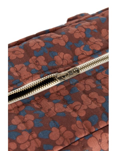 Sac à Langer Hyde Park Maroon Poppies