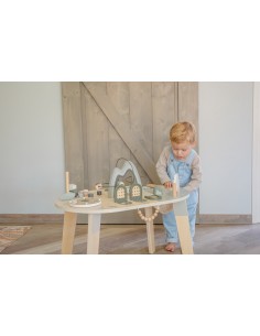 Table Multi-Activités enfant en Bois Olive - LabelLabel 2