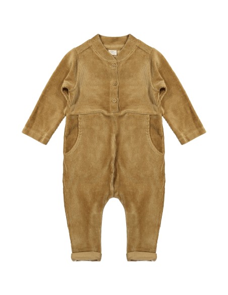 Combinaison Camel Velours en Coton Biologique