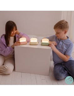 Veilleuse Petit Toaster - Grille Pain Jaune 2