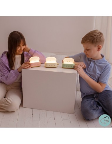 Veilleuse Petit Toaster - Grille Pain Jaune