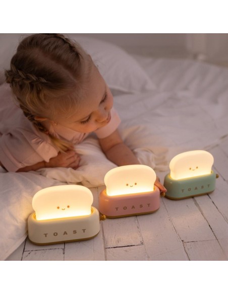 Veilleuse Petit Toaster - Grille Pain Jaune