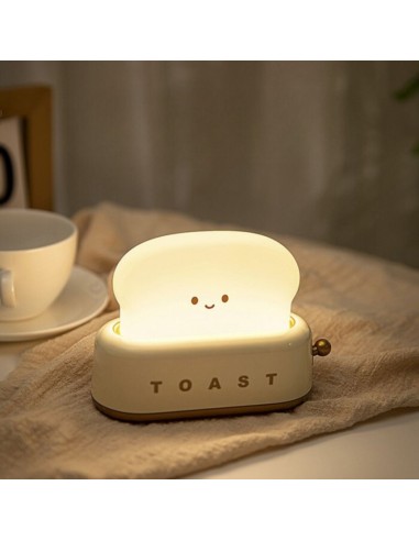 Veilleuse Petit Toaster - Grille Pain Jaune