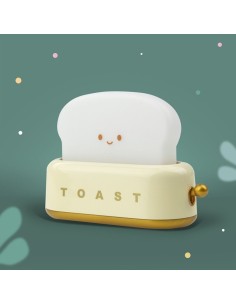 Veilleuse Petit Toaster - Grille Pain Jaune