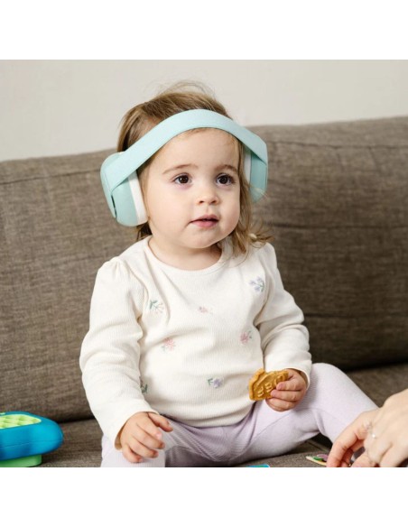 Casque Anti-Bruit Bébé Vert d'Eau - Alecto BV74