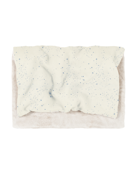 Couverture Hiver Wabi Sabi Blue Milky Way Gaze & Polaire 70x100cm