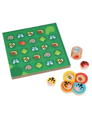 Jeu de Société Course des Coccinelles - Lucky...