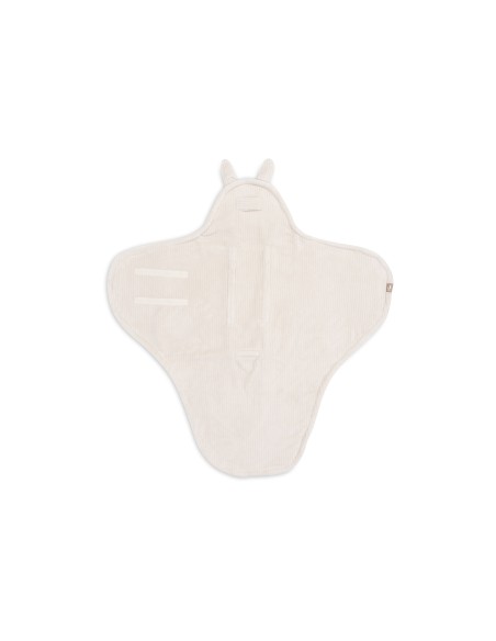 Couverture Nomade moelleuse Lapin Velvet Oatmeal écrue