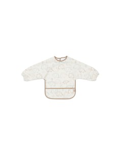 Bavoir imperméable avec manches Elephant Tales