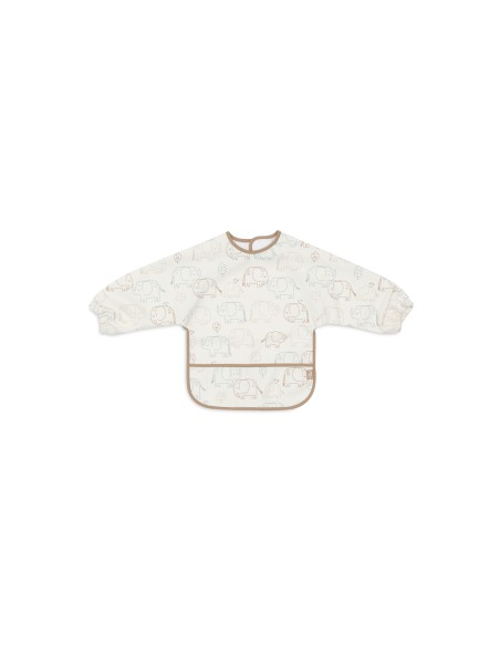 Bavoir imperméable avec manches Elephant Tales