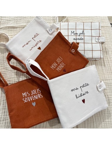 Album photo en Tissu - Gaze Léopard - Mes Jolis...