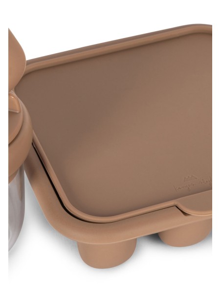 Tétine Grignoteuse et ses moules à congélation - Bunny Blush