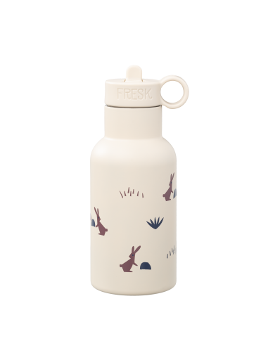 Gourde isotherme beige Lapin