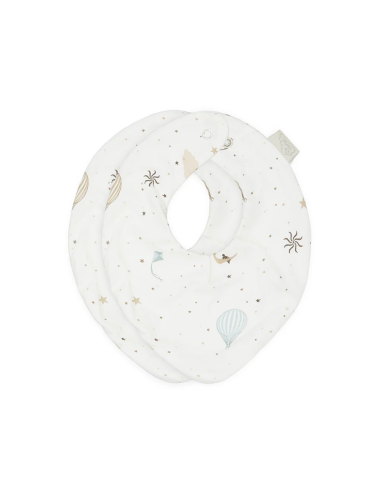 Lot de 2 Bavoirs Bandana Dreamland